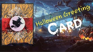 DIY Halloween Greeting card - Card making - Paper to Masterpiece