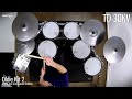 roland td 30kv and td 50kv drum tec edition side by side comparison