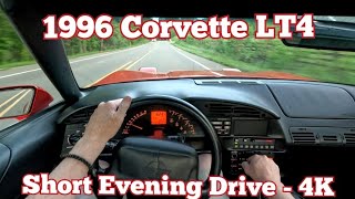 1996 LT4 Corvette - Short Evening Drive - 4K