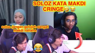 LAWAK SOLOZ TENGOK MAKDI MAIN OMETV 🤣