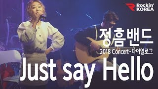 [단독콘서트 연애의 기록 2부] Intro+Just Say Hello - 정흠밴드(JungheumBand) #Kpop #Live