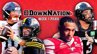Week 1 CFL picks and predictions