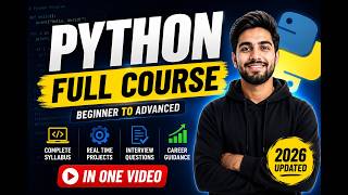 python tutorial for beginners 2026 mp4|Python Training for Beginners and Professionals