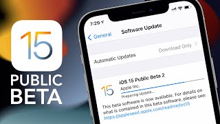 How To Install iOS 15 Public Beta On iPhone