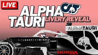 LIVE: Alpha Tauri AT02 Livery Reveal Watchalong