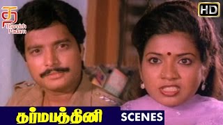 Dharma Pathini Tamil Movie | Heroine Beats Cheats | Karthik | Jeevitha | Ilayaraja | Thamizh Padam