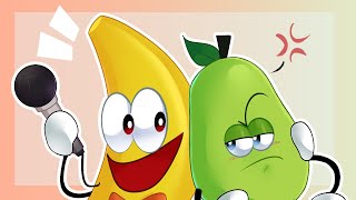 PEAR HAS A CRUSH ON BANANA?! (Shovelware's Brain Game ROBLOX Comic Dub)