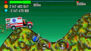 Hill Climb Racing - ambulance on alien planet 🚑👽 | android iOS gameplay #860 Mrmai Gaming