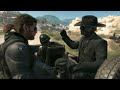 mgs v skull face jeep scene