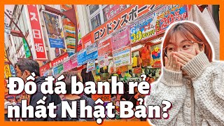 Mình đi cửa hàng bán đồ đá banh cũng như là đồ thể thao giá rẻ Nhật Bản!!