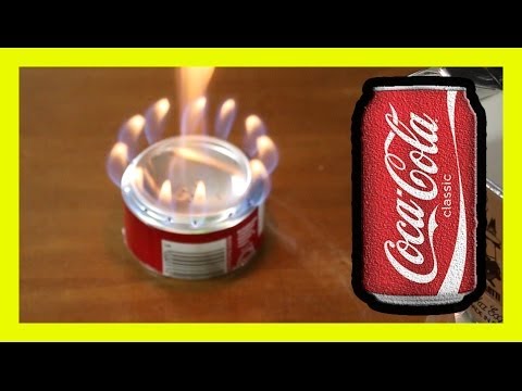 Coke Can The Perfect Alcohol Stove cocacola ♻ Coke Can The Perfect Alcohol Stove cocacola ♻