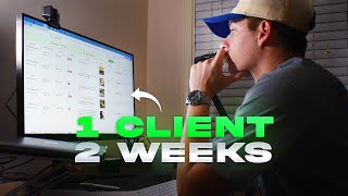 How I Got My First SMMA Client In 2 Weeks