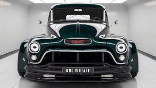 FIRST LOOK REVEAL GMC Goes Retro: The Stunning 2025 Vintage Truck You’ve Been Waiting For!