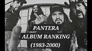 Pantera Album Ranking (1983-2000)