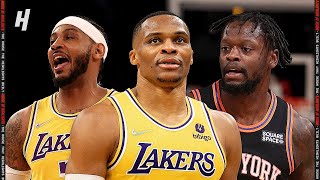 Los Angeles Lakers vs New York Knicks - Full Game Highlights | November 23, 2021 NBA Season