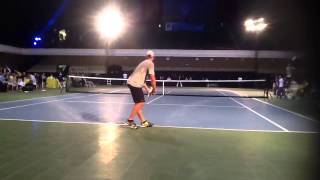 Andy Roddick vs John Isner 2013 Exhibition