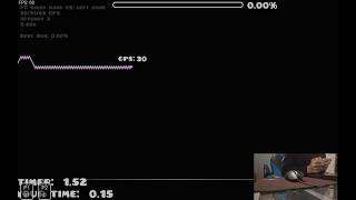 [WORLD RECORD/HUMAN LIMIT?] 67 CLICKS OF 60 FPS/30 CPS #geometrydash #spam