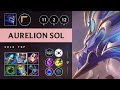 Aurelion Sol Top vs Aurora: Quadra Kill, Godlike - KR Challenger Patch 14.17