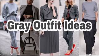 Gray Outfit Ideas @Styling Ideas