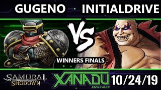 F@X 325 SamSho - Gugeno (Hanzo) Vs. Initialdrive (Earthquake) Samurai Shodown Winners Finals