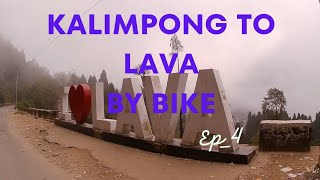 Kalimpong To Lava By Bike 🏍️ #bike #travel #hillroad #road #nature #mountains #solobikeride