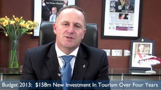 John Key - Backing Tourism