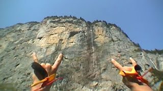 Old VHS Footage of Shane McConkey BASE Jumping | McConkey