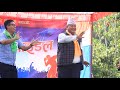 dance of M.P. krishna kumar shrestha,{Member of Parliament}