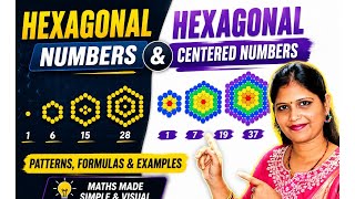 # Hexagonal Number and # Hexagonal centred number