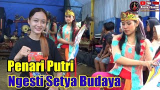 Penari Putri NGESTI SETYA BUDAYA Live Desa Glontor Kebumen