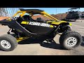 2024 can am maverick r xrs smart shox walkaround lake norman