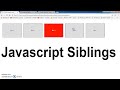 Javascript Siblings - Add Remove Class - Set Active DIV [ With Source Code ]