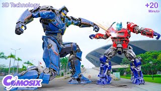 Pacific Rim Highlights: Gipsy Danger vs Optimus Battle - The Final Battle - 4K ULTRA HD