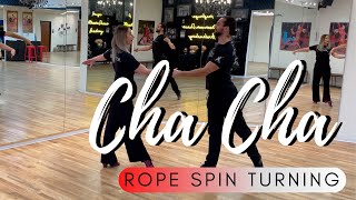 Rope Spinning  CHA CHA:  Silver