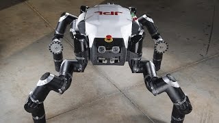 JPL's RoboSimian Arrives at the DARPA Robotics Challenge Finals