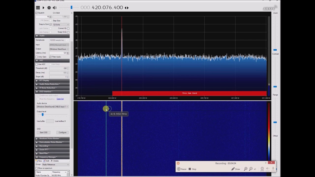 Use SDR # Sharp To Decode DMR Digital (with DSD +) & RTL SDR Dongle ...