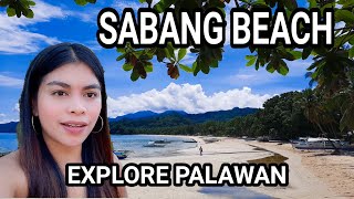 SABANG BEACH - Puerto Princesa PALAWAN PHILIPPINES Explore Palawan Island  travel tour car road trip