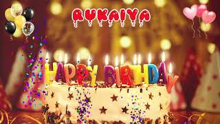 RUKAIYA Happy Birthday Song – Happy Birthday to You