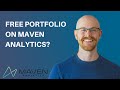 Reviewing Maven Analytics Free Portfolio Website