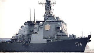 護衛艦「きりしま」体験航海兼ねて磯子へ検査入渠 2019年9月4日