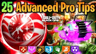 25 NEW ADVANCED Pro Tips and Tricks I WISH I KNEW Sooner in Black Ops 6 Zombies!