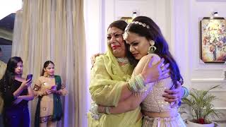 Bride's surprise dance performance | Dedicated to her mom-dad | Tujh mein rab dikhta hai | Emotional