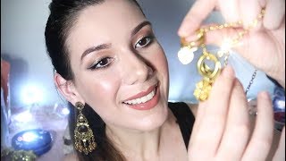 ASMR: Minha Coleção de JoiazZZzzZzz 💍 Vídeo Extremamente Relaxante PARA DAR SONO/ TO RELAX/ TO SLEEP