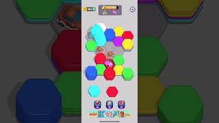 Hexa Sort Level 601 Walkthrough #games #puzzle