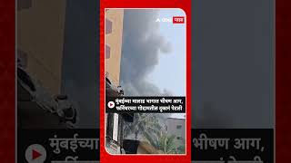 Mumbai fire : मुंबईच्या मालाड भागात भीषण आग, फर्निचरच्या गोदामतील दुकानं पेटली