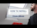 How to Install Inside Mount Skylight Shades