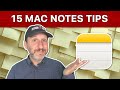 15 Mac Notes Tips