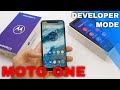 How to Enable Developer Options in MOTOROLA One - USB Debugging / OEM Unlock