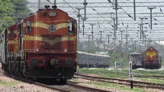 Bumper Offlink KZJ WDG-3a Leads Legendary Karnataka Exp : Indian Railway's