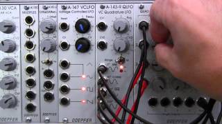 Doepfer A143-9 Quadrature LFO  Audio Demonstration Part Two